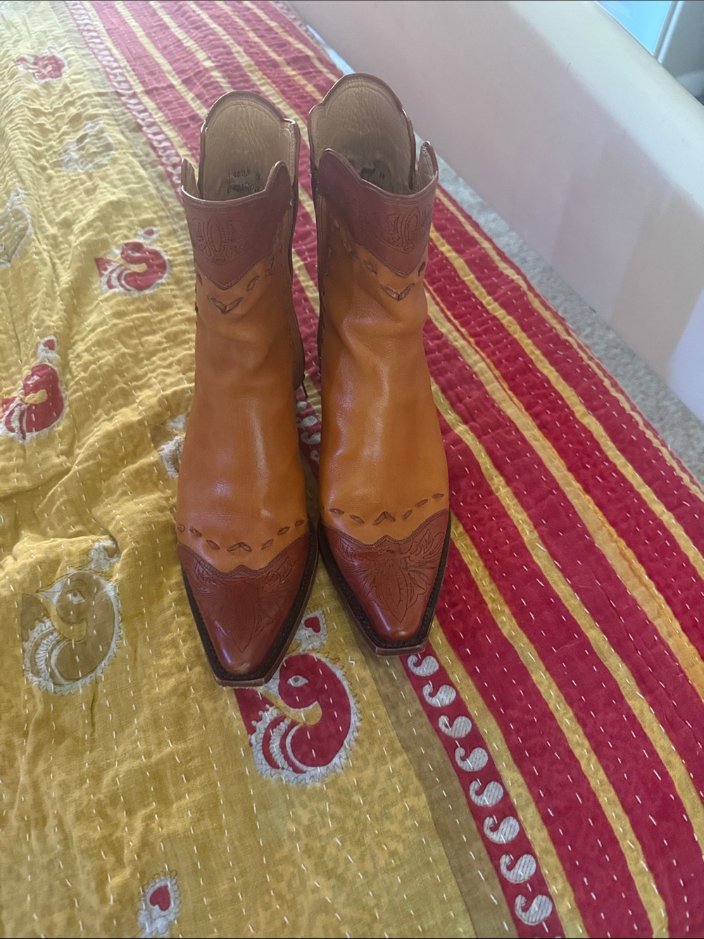 Charlie horse artisanal handcrafted women’s ankle boots with side zipper